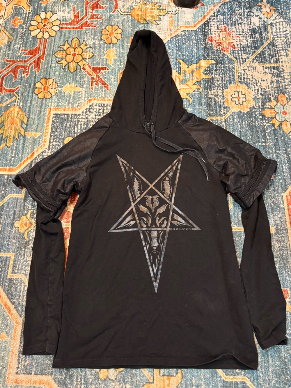 Killstar Black Graphic 'We Are The Weirdos' Hooded Sweatshirt